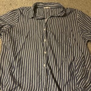 Striped Blue Shirt